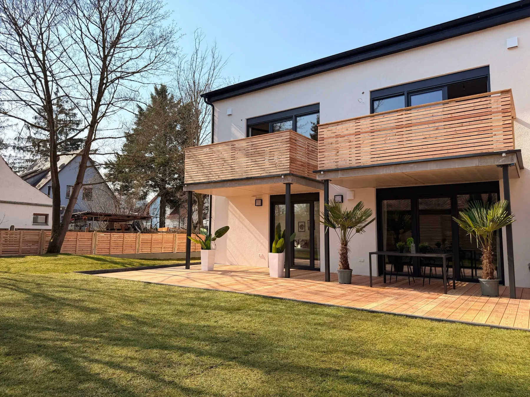 Hausansicht Terrasse